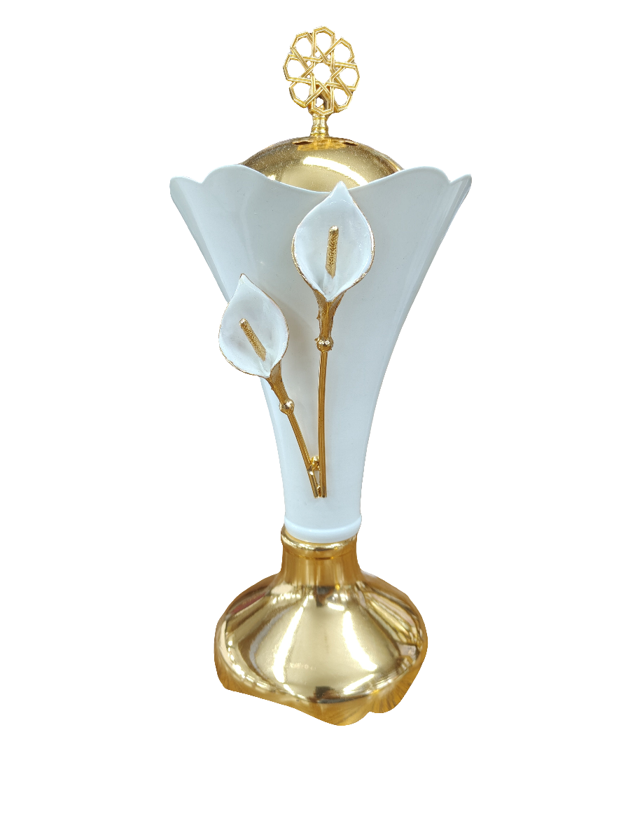 Flower with Steel Burner