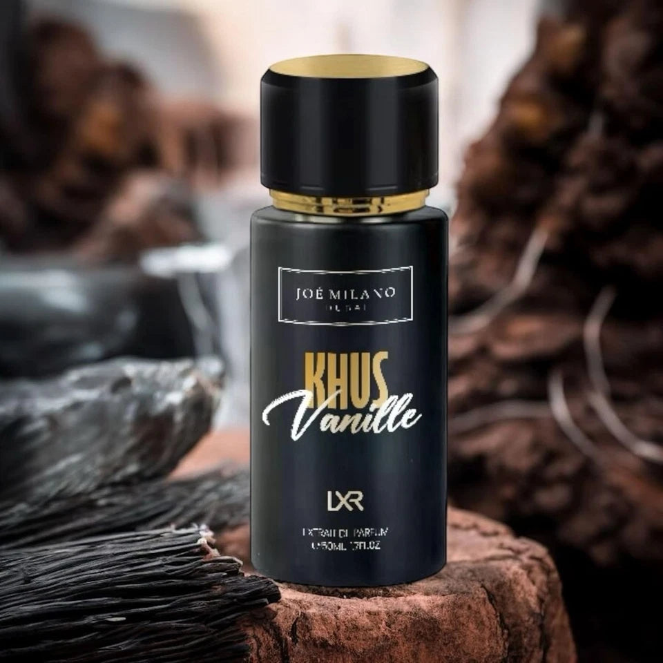 Khus Vanilla Gold Edition Extrait de Parfum 50ml | Luxury Long-Lasting Scent