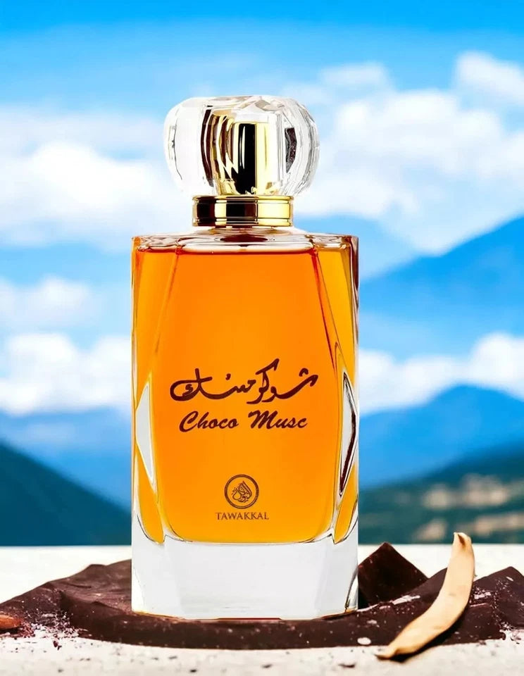 Choco Musk Eau de Parfum 100ml by Tawakkal | Sweet & Warm Unisex Fragrance