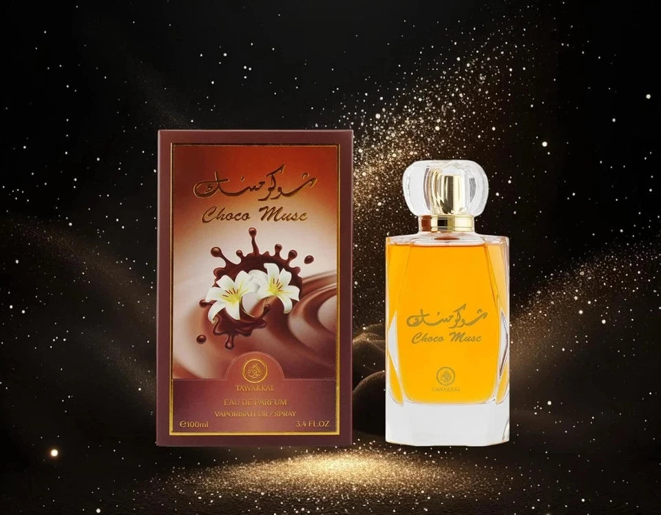 Choco Musk Eau de Parfum 100ml by Tawakkal | Sweet & Warm Unisex Fragrance