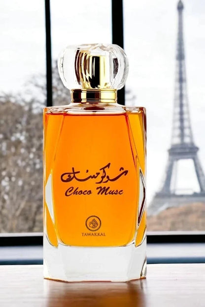 Choco Musk Eau de Parfum 100ml by Tawakkal | Sweet & Warm Unisex Fragrance