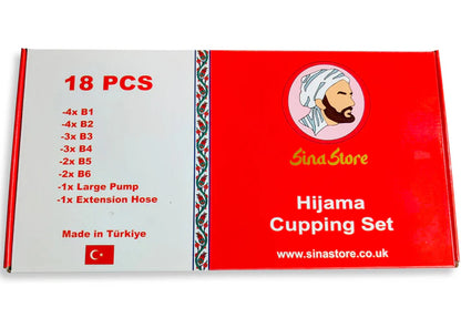 18 PCS Hijama Cupping Set