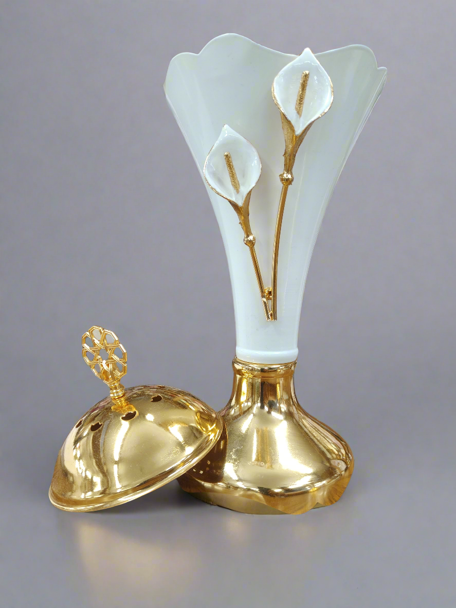 Flower with Steel Burner