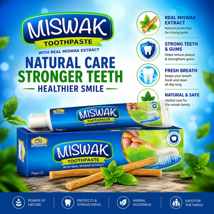 Al Khair Herbal Miswak Toothpaste -70g