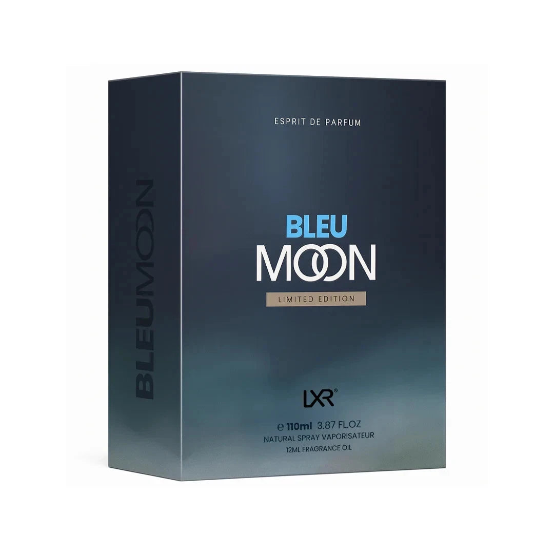 Bleu Moon Extrait De Parfum 110ml Gift Set by LXR | Long Lasting Oud Perfume