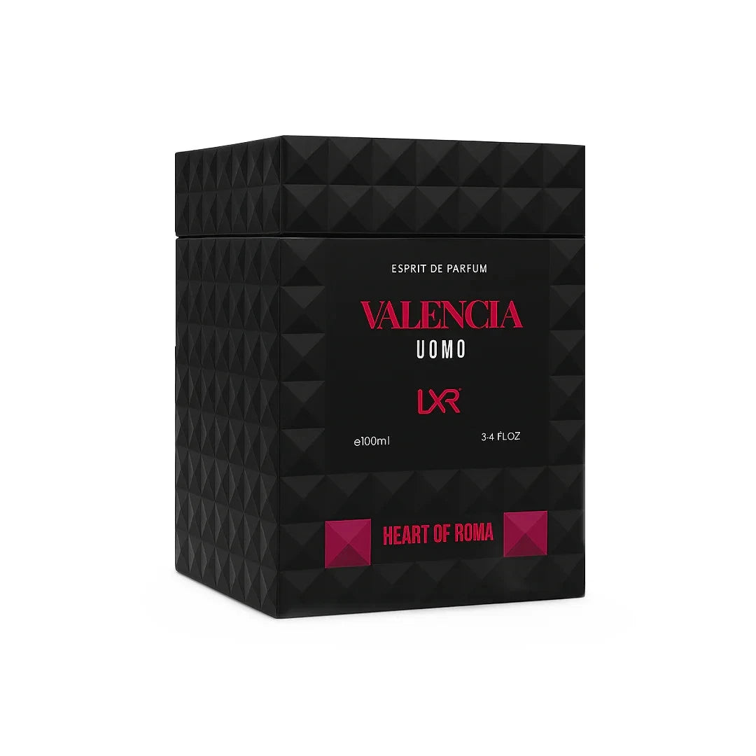 LXR Valencia Uomo EDP 100ml | Luxury Long-Lasting Men’s Perfume Spray