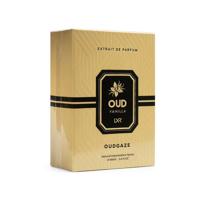 LXR Oud Vanilla Oud Gaze EDP 100ml | Luxury Long-Lasting Unisex Perfume Spray