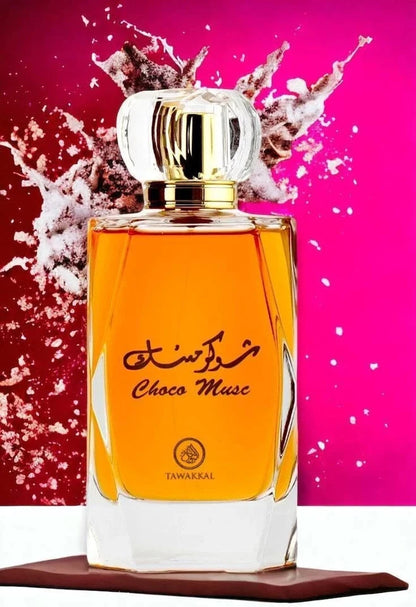 Choco Musk Eau de Parfum 100ml by Tawakkal | Sweet & Warm Unisex Fragrance