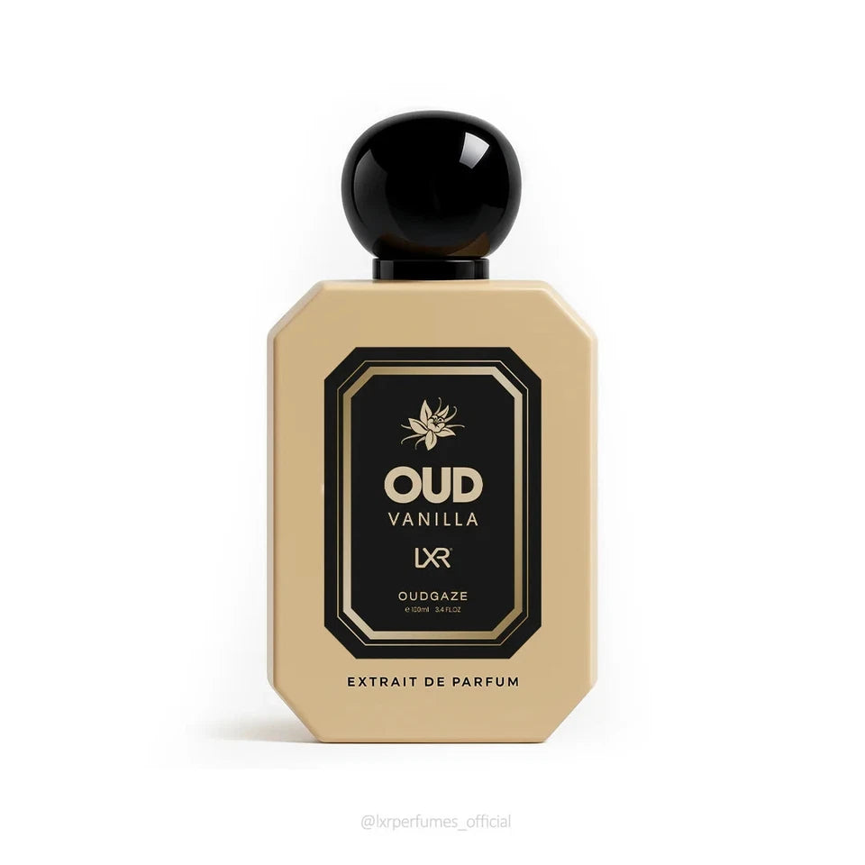 LXR Oud Vanilla Oud Gaze EDP 100ml | Luxury Long-Lasting Unisex Perfume Spray