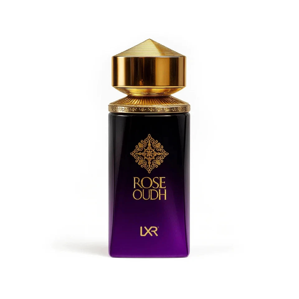 Rose Oudh Gift Set by LXR | 100ml Eau de Parfum + 2ml Perfume Oil | Unisex