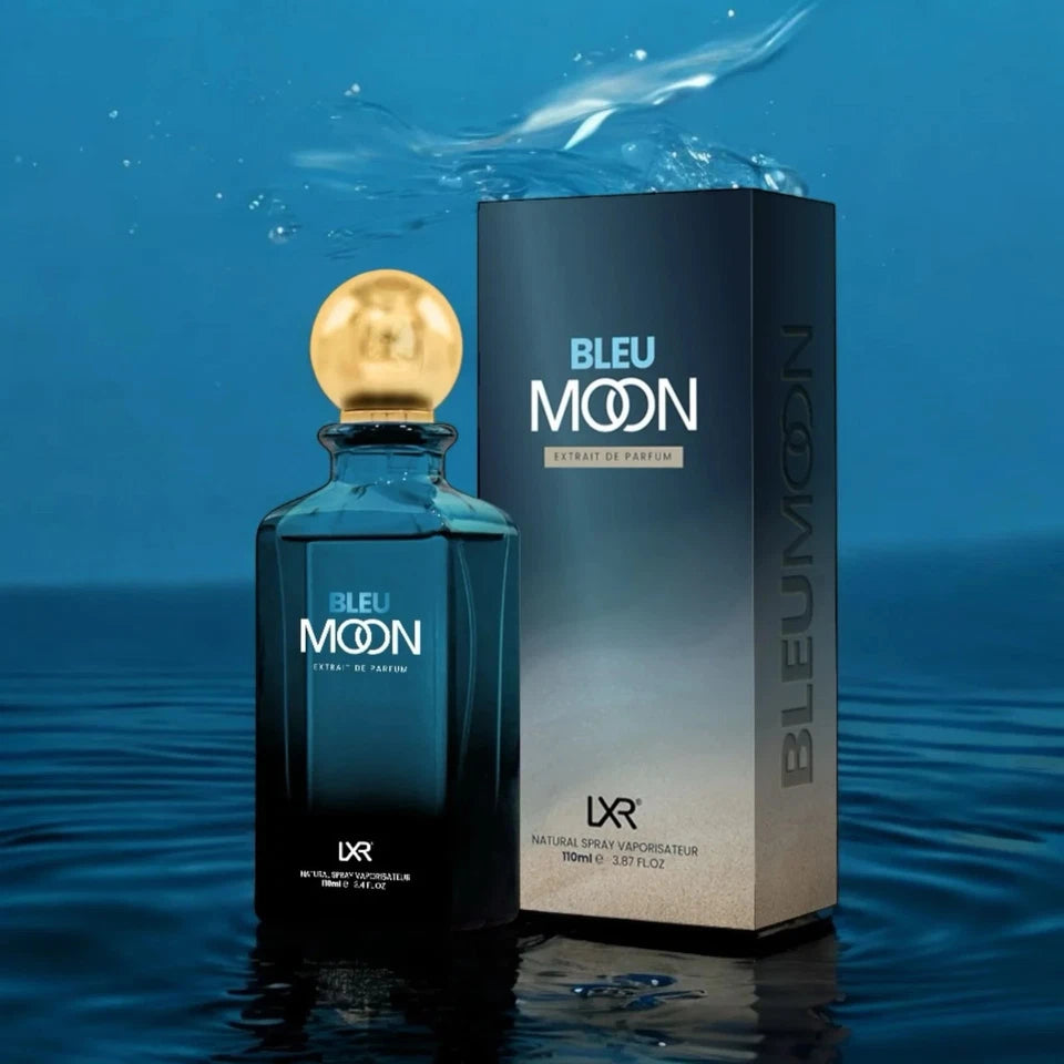 Bleu Moon Extrait De Parfum 110ml Gift Set by LXR | Long Lasting Oud Perfume