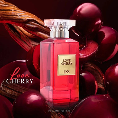 Love Cherry Eau De Parfum 100ml by LXR Long Lasting Fruity Floral Womens Perfume