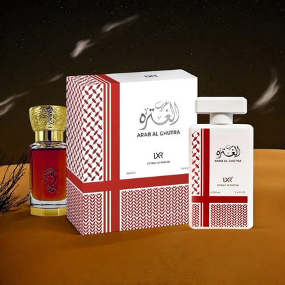 Arab Al Ghutra Eau De Parfum 100ml + 12ml by LXR Perfumes Luxury Unisex Scent