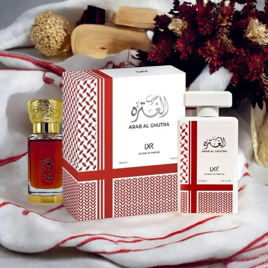 Arab Al Ghutra Eau De Parfum 100ml + 12ml by LXR Perfumes Luxury Unisex Scent